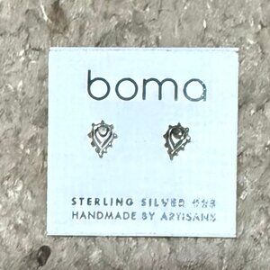 Boma Sterling Silver 925 Earrings ES 2319 Handmade by Artisans